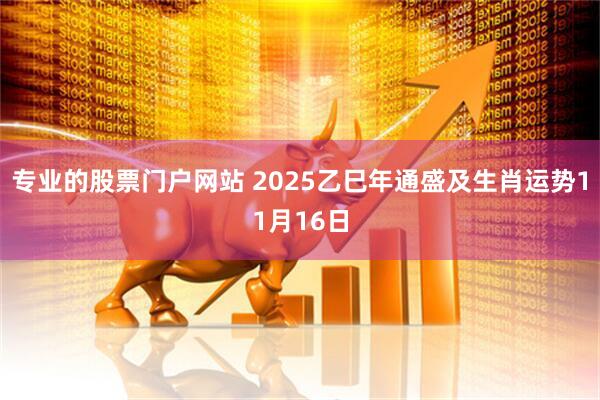专业的股票门户网站 2025乙巳年通盛及生肖运势11月16日