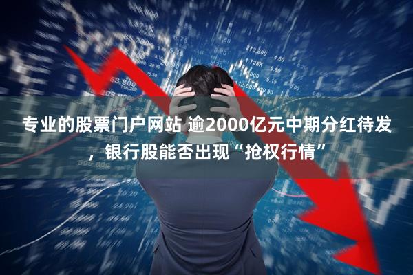 专业的股票门户网站 逾2000亿元中期分红待发，银行股能否出现“抢权行情”